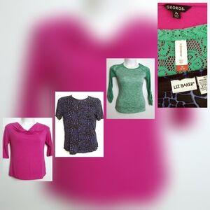 Bundle Of 3 Tops Women's Summer Tops Size M